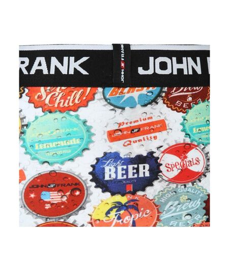 Boxer Homme JOHN FRANK Confort et Qualité en Coton Premium Boxer BEER