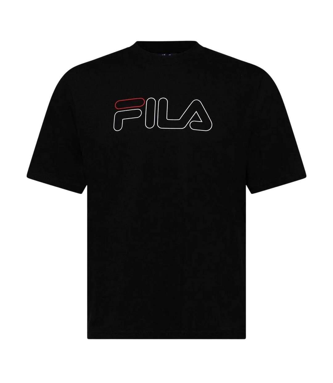 T-shirt Motif/style Logo Harrison Homme Noir Fila-1