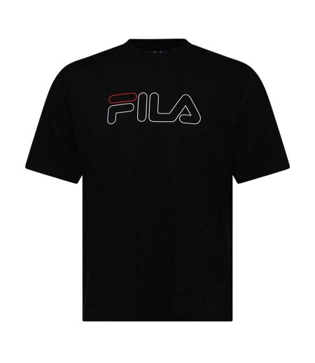 T-shirt Motif/style Logo Harrison Homme Noir Fila