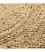 Tapis Rond Déco en Jute Shira 120cm Noir-3