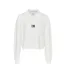 Sweat Motif/style Uni Femme Écru Tommy Jeans-1