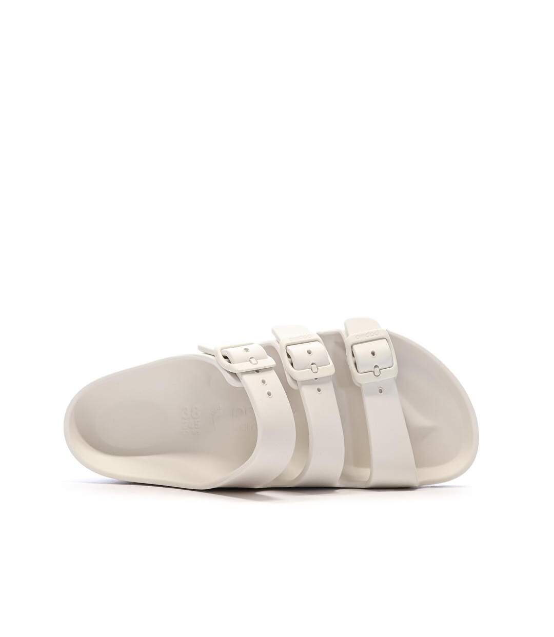 Sandales blanches femme birkenstock florida-4