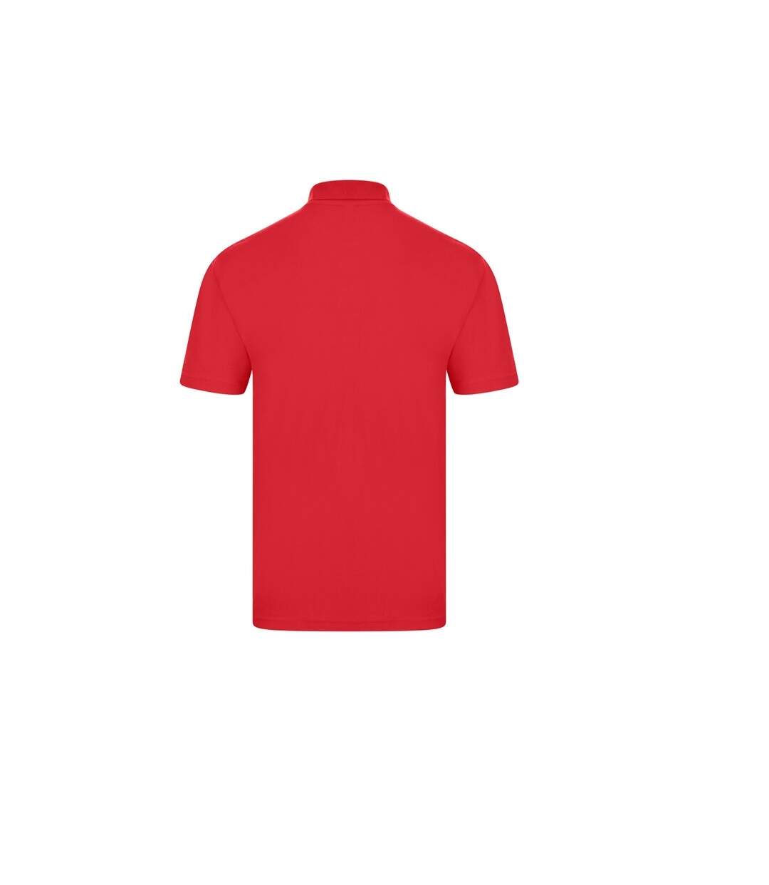 Polo manches courtes homme rouge Casual-2