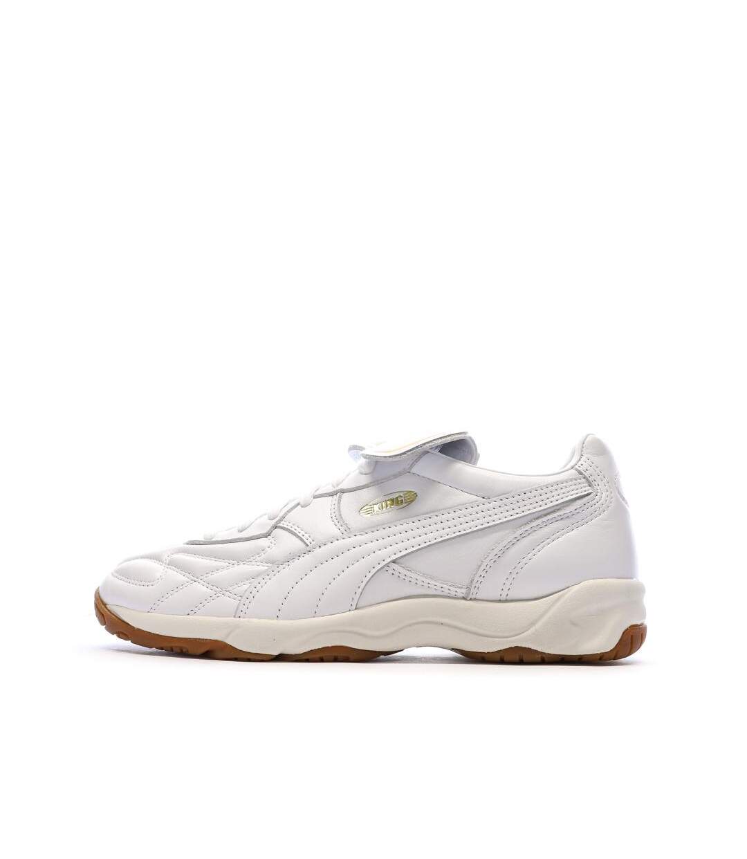 Baskets blanches homme puma king-1