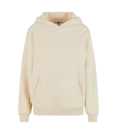 Sweat À Capuche Femme Sable Blanc Urban Classics