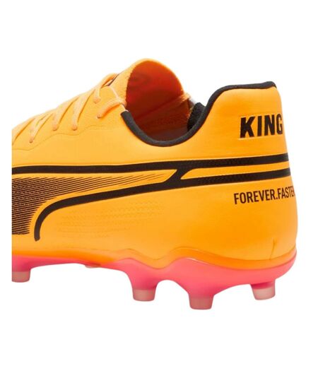 Chaussures De Foot Pour Terrain Ferme King Pro Homme Orange Puma