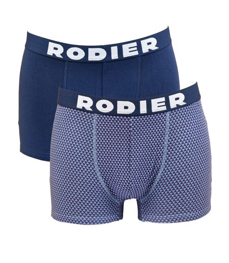 Boxer RODIER pour Homme Qualité et Confort -Assortiment modèles photos selon arrivages- Pack de 4 Boxers RODIER Motifs