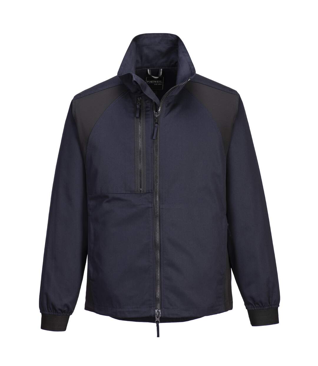 Mens Wx2 Stretch Jacket Deep Navy Black Portwest-1