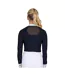 Womens/ladies Larkhall Diamante Show Shirt Navy Coldstream-3