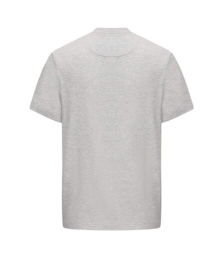 T-shirt Motif/style Logo Sur Poitrine Homme Gris Chiné Pretty Green