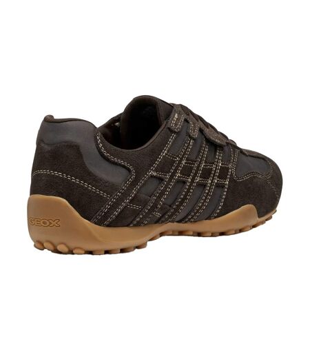 Baskets U Snake Homme Marron Foncé Geox