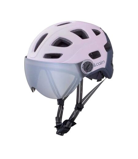 Casque de vélo rose/gris femme cairn quartz visor - l