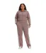 Pantalon Firebird Femme Bordeaux Adidas-1