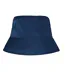 Unisex Adult Bound Edge Recycled Bucket Hat Navy Result Core-2
