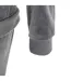Womens/ladies Velour Tracksuit Set Grey Miso-4