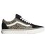 Chaussures À Roulettes Old Skool Femme Beige Noir Vans-1