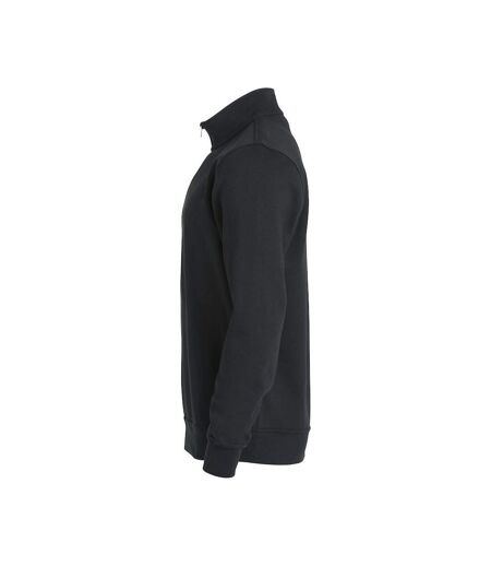 Clique Unisex Adult Basic Half Zip Sweatshirt (Black)