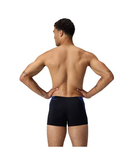 Mens Hyperboom Splice Swim Shorts Blue Speedo