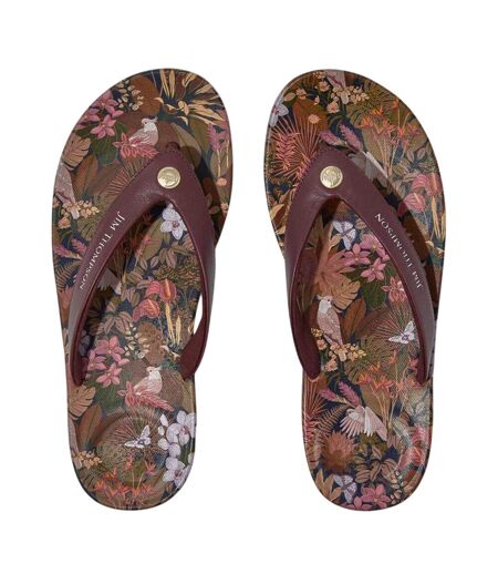 Tongs Jim Thompson Femme Marron FitFlop