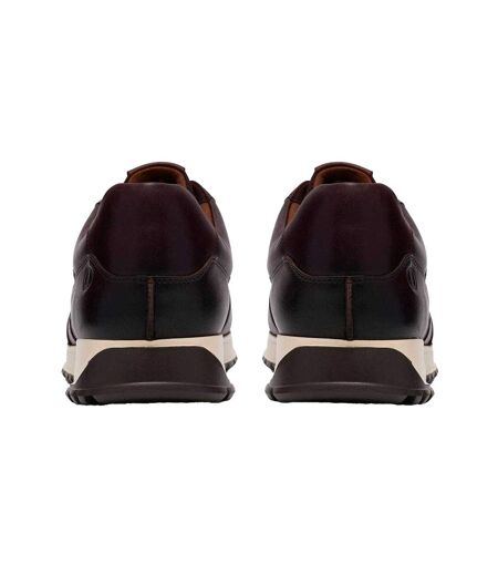 Baskets Radwell Tie Homme Marron Clarks