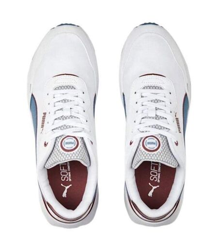 Baskets Runtamed Plus Homme Blanc Bleu Puma