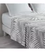 Drap Plat en Coton Botania 180x290cm Gris-1