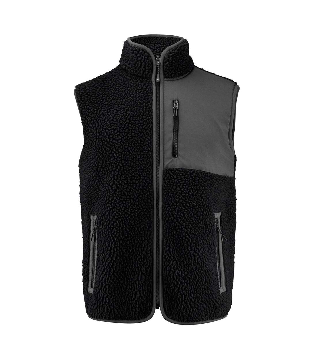 Veste Sans Manches Kingsley Homme Noir James Harvest-1
