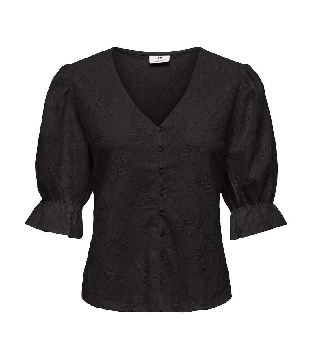 Blouse noir femme jdy jakobe 2/4-1