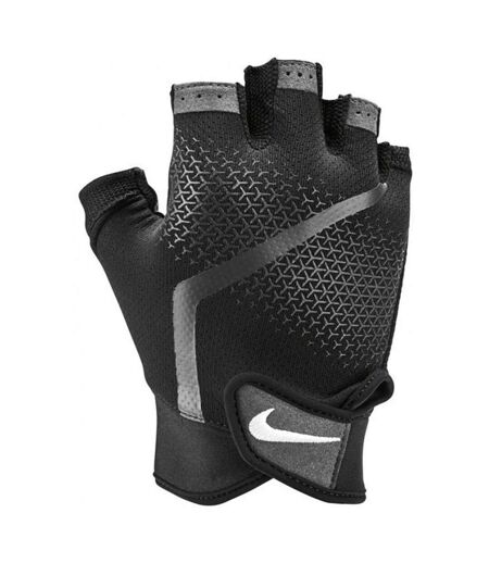 Mens Sports Gloves Black Grey Nike