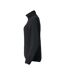 Womens/ladies basic microfleece jacket black Clique-3