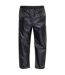 Mens d555 elba packaway kingsize over trousers black Duke-1