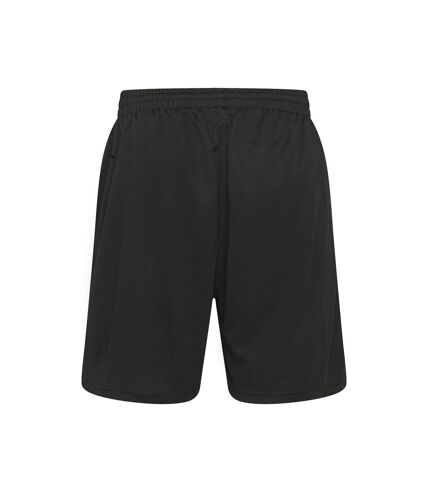 Just Cool Mens Sports Shorts (Jet Black)