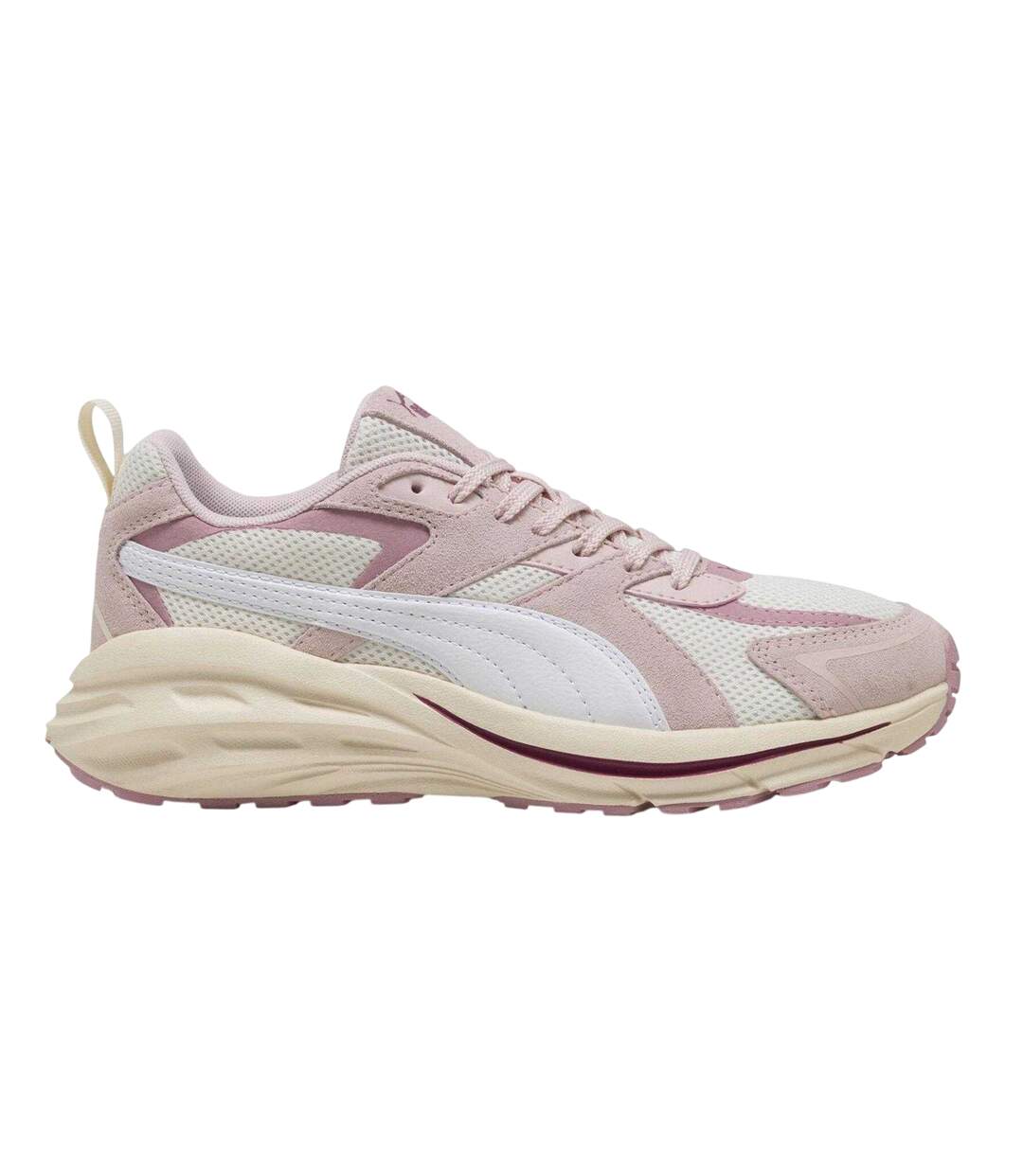 Womens/ladies Hypnotic Suede Low Cut Trainers Vaporous Grey Puma-1