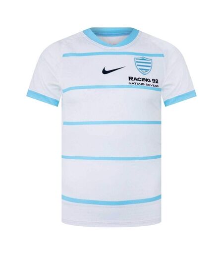 Maillot Domicile Rugby Motif/style Racing 92 23/24 Homme Blanc Nike