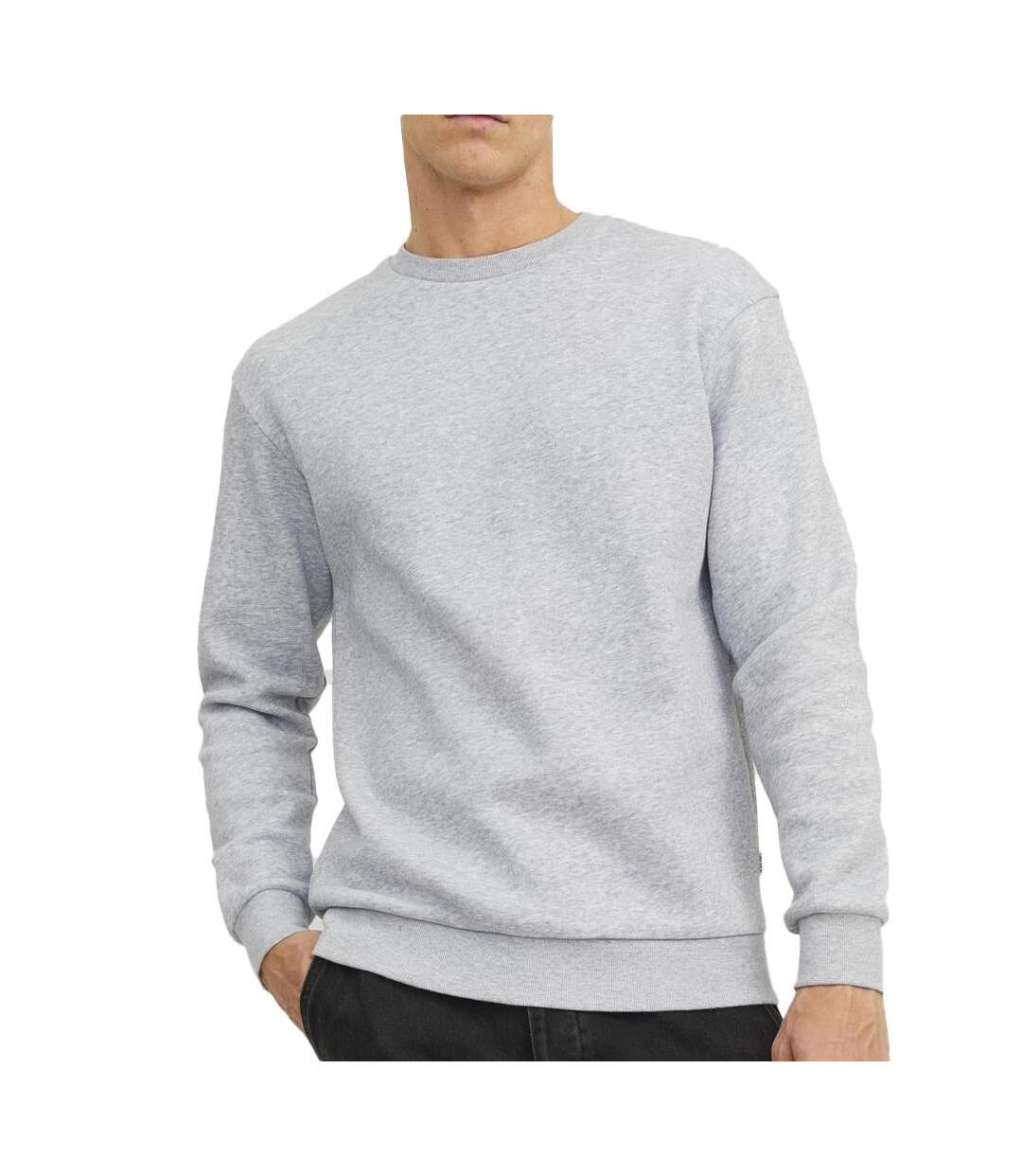 Sweat Uni Gris Homme Jack & Jones Bradley - L-1