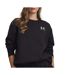 Sweat noir femme under armour ua icon fleece-1