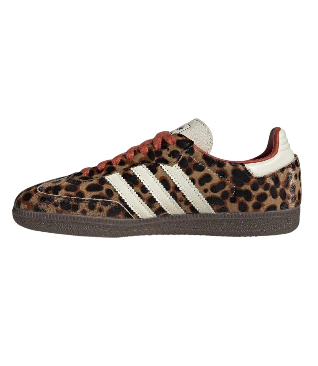 Baskets Motif/style Imprimé Léopard Samba Femme Marron Blanc Adidas-3