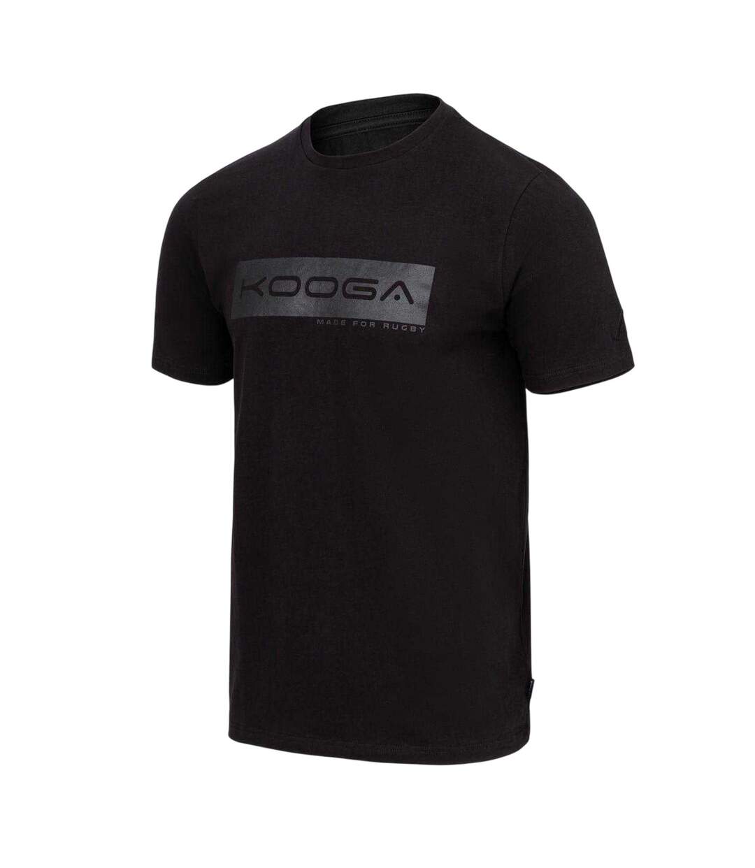 Mens Made For Rugby Logo T-shirt Black KooGa-3