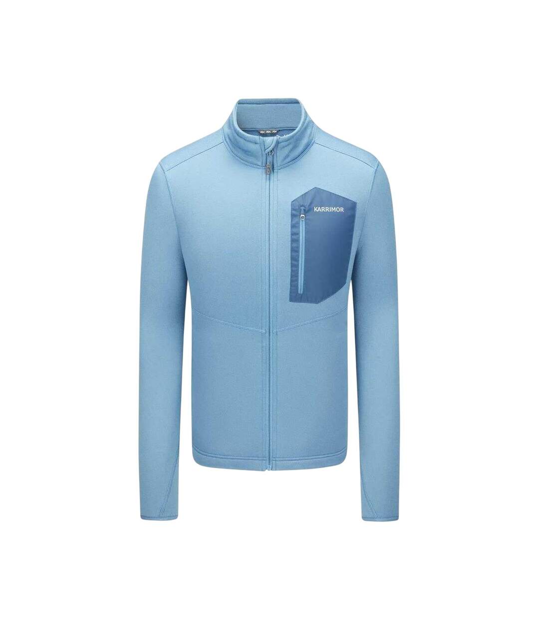 Mens Helium Power Stretch Stretch Fleece Jacket Navy Karrimor-1