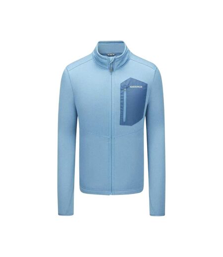 Mens Helium Power Stretch Stretch Fleece Jacket Navy Karrimor