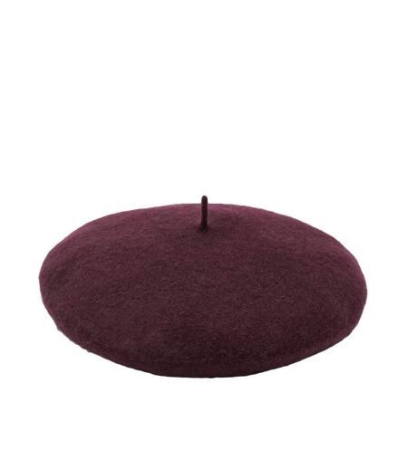 Béret prune femme vero moda emily