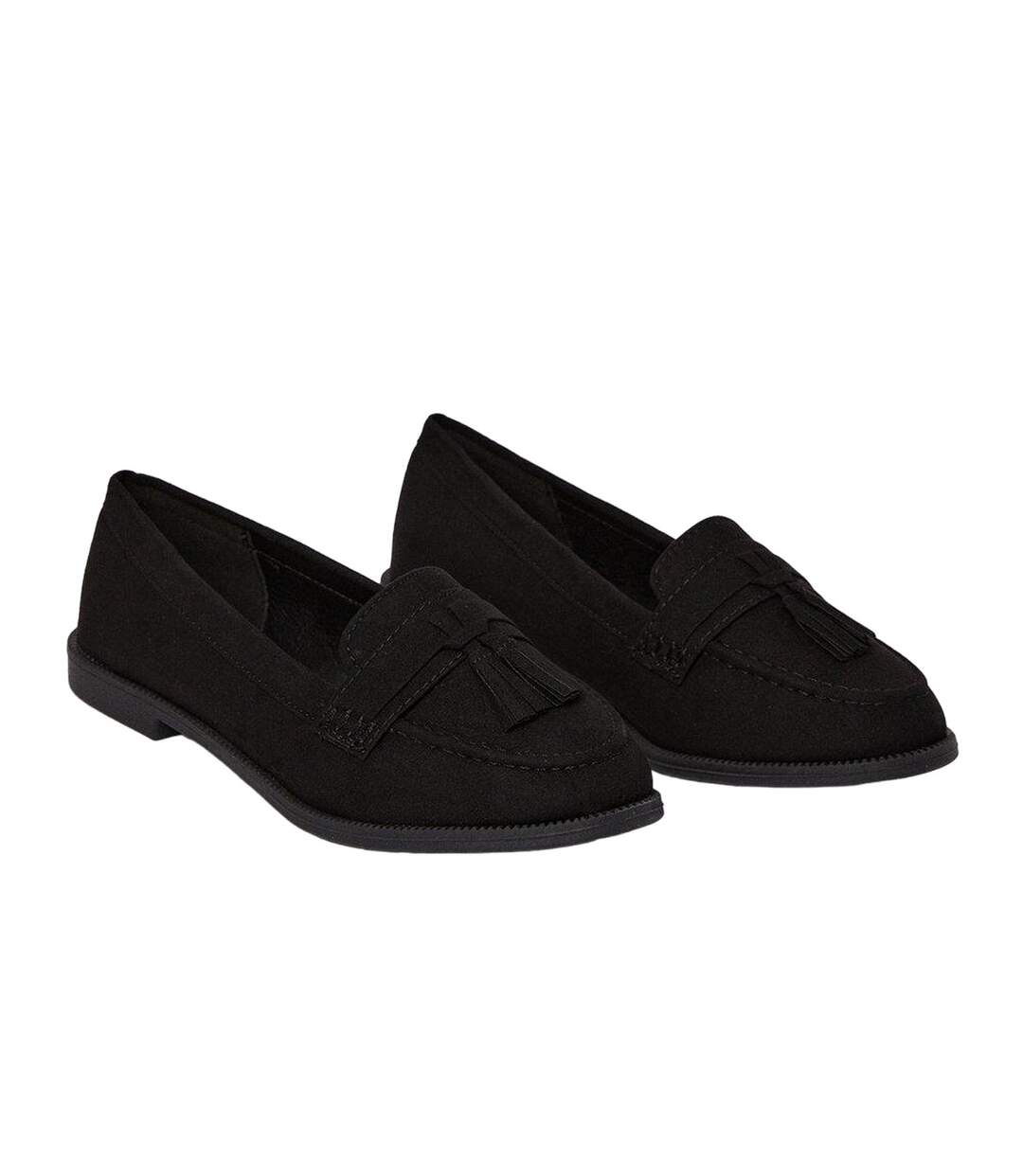 Mocassins lennie femme noir naturel Dorothy Perkins-1