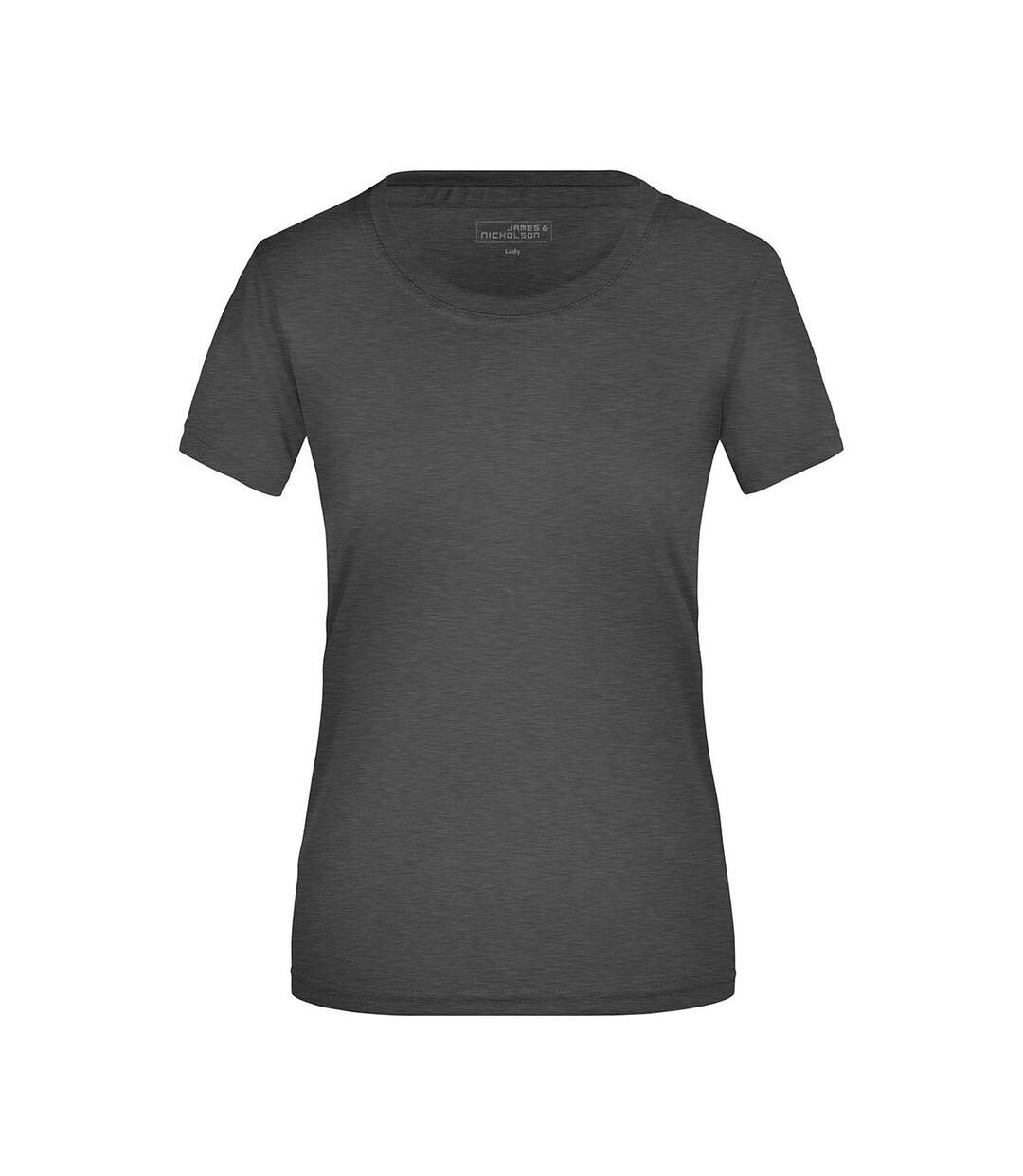 T-shirt Active Femme Foncé Chiné James And Nicholson-1