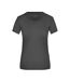 T-shirt Active Femme Foncé Chiné James And Nicholson-1
