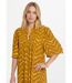 Robe ethnique courte manches évasées-3