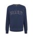 Mens Embroidered Logo Sweatshirt Navy Money-2