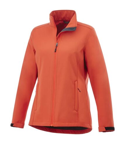 Elevate Womens/Ladies Maxson Softshell Jacket (Orange)