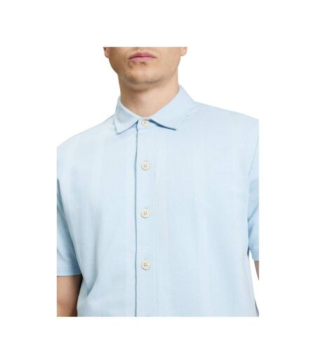 Chemise Motif/style Vertical Homme Bleu Poudré Ben Sherman