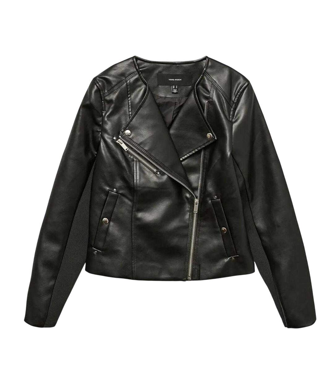 Veste Motard Femme Noir Vero Moda-2