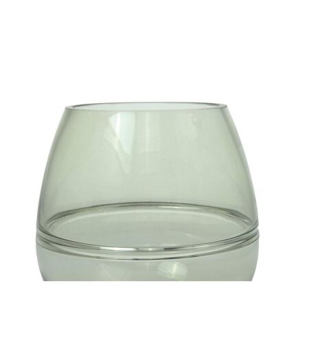 Vase Design en Verre Soufflé Diney 17cm Vert